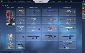 VENDO CONTA VALORANT DIAMANTE 3 COM SKINS