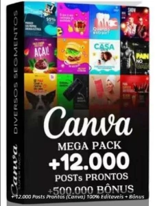 Mega Pack Criativo 2025 – +300 Mil Arquivos Para Criadores! - Outros