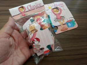 Quebra-cabeça Bailarina e Soldadinho 19 x 13 cm - Artesanato e Personalizados