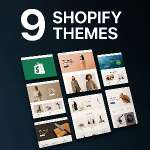 9 Temas Profissionais para Lojas Shopify