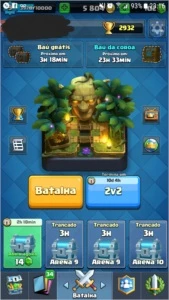 Conta de Clash Royale C/6 lendarias LV/9 Arena 9 Gemas/84
