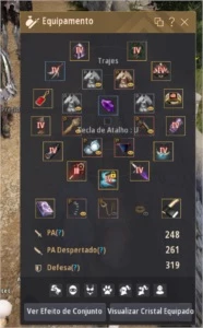 Mago/wiz lv62 14% bdo 580 GS (261PA+319 PD) - Black Desert