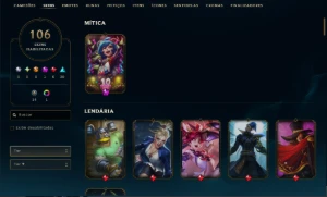 Conta De Lol | 11500Rp | Unranked | Full Acesso - League of Legends