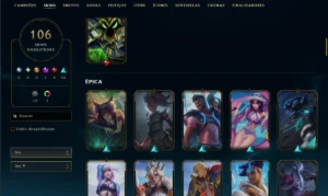 Conta De Lol | 11500Rp | Unranked | Full Acesso - League of Legends