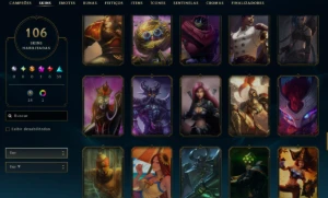 Conta De Lol | 11500Rp | Unranked | Full Acesso - League of Legends