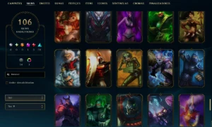 Conta De Lol | 11500Rp | Unranked | Full Acesso - League of Legends