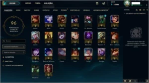 Conta LOL Diamante V Smurf - League of Legends