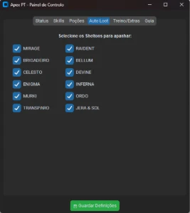 Apex PT Bot - Priston Tale - Auto Loot - BPT - SKYTALE