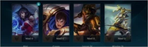 Conta diamante 4 com 34 bonecos e 6 skins - League of Legends LOL