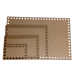 Kit 10 Base Retangular para croche Fio de Malha para... - Artesanato e Personalizados