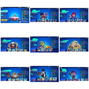 awl Stars com todos os brawlers, passes e skins raras - Brawl Stars