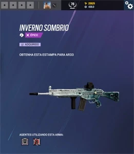 CONTA R6 (PC-UBIPLAY) TODOS OPERADORES 4 ELITES LV 78 - Jogos (Mídia Digital)