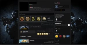 Conta Main Steam com medalhas raras. - Counter Strike CS