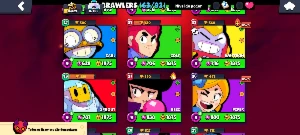 Conta de brawl stars de 2021 parada está a venda