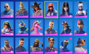 Conta Fortnite Com Skins Raras & 156 Jogos