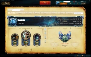 League of Legends - Conta D5 (Várias skins) LOL