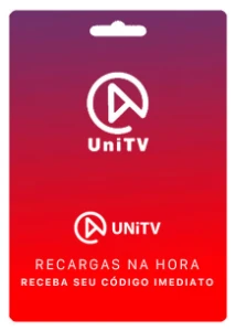 UniTV Recarga mensal 30 dias - Gift Card