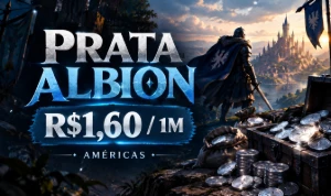 Prata Albion Online Américas | 1M R$1,60 | Entrega Rápida