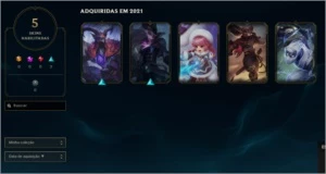 conta smurf main top/mid gold 2 mmr plat 4 - League of Legends LOL