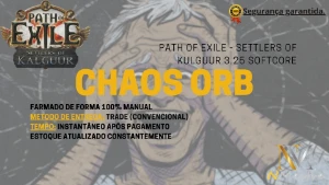 Chaos Orb - Settlers of Kalguur Softcore - Path Of Exile PC