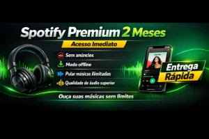 Conta Spotify Premium (2 Meses) Acesso Completo - Assinaturas e Premium