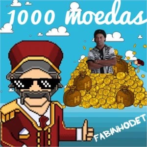1K MOEDAS HABBO (1000 MOEDAS)