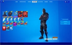 Conta Fortnite Cavaleiro Negro Full+Salve o Mundo Deluxe PC
