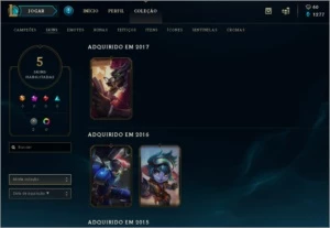 Conta League of Legends prata 3 com 21 campeões LOL