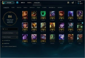 Conta League of Legends prata 3 com 21 campeões LOL