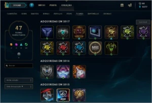 Conta League of Legends prata 3 com 21 campeões LOL