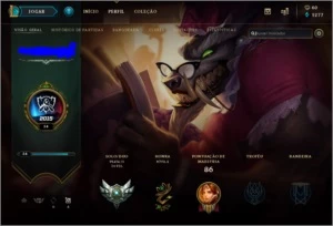 Conta League of Legends prata 3 com 21 campeões LOL