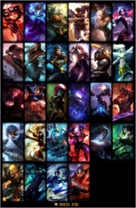 Conta League of Legends + 70 skins + 130 campeões LOL