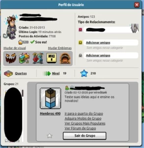 Conta Habbo 2013 com muitos Quartos e Mobis