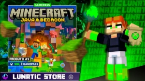Minecraft Full Acesso (Java & Bedrock Edition) + OPT BRINDE