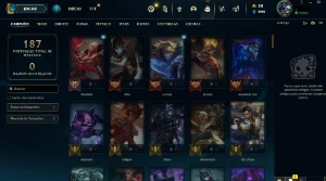 Conta LOL FULL ACESSO - Kayle Juiza/Rammus Rei/Annie Gotica - League of Legends