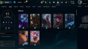 Conta LOL FULL ACESSO - Kayle Juiza/Rammus Rei/Annie Gotica - League of Legends