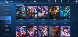 CONTA MOBILE LEGENDS