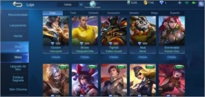 CONTA MOBILE LEGENDS