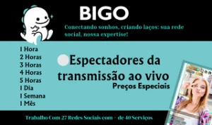 Bigo Live: O Mundo em Tempo Real - Redes Sociais