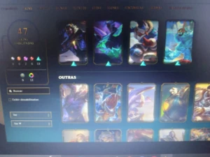 vendo conta ex mestre - League of Legends LOL