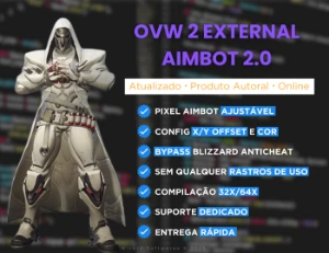 HACK OVERWATCH 2 EXTERNAL AIMBOT | 100% INDETECTÁVEL - Blizzard