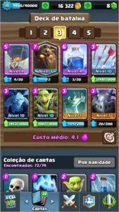 CONTA NV 11 / 10 LENDÁRIAS(MUITAS NV 2+) E DEMAIS BEM UPADAS - Clash Royale