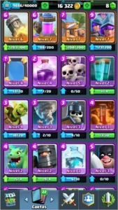CONTA NV 11 / 10 LENDÁRIAS(MUITAS NV 2+) E DEMAIS BEM UPADAS - Clash Royale