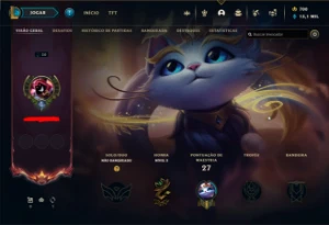 ✨✨Conta Smurf Handlevel Com Bandeira Soulfighter E 700Rp✨✨ - League of Legends LOL