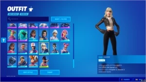 Conta de Fortnite com 140 skins, STW, Season 3,Minty