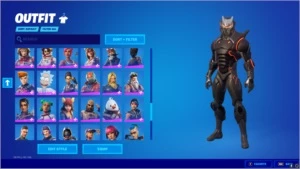 Conta de Fortnite com 140 skins, STW, Season 3,Minty