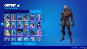 Conta de Fortnite com 140 skins, STW, Season 3,Minty