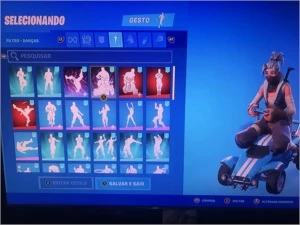 Conta de fortnite season 5