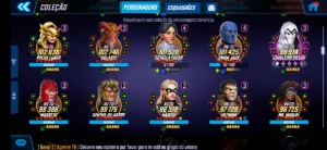 Conta Marvel Strike Force - Outros