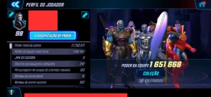 Conta Marvel Strike Force - Outros